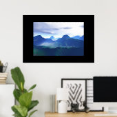 山々の平和 ポスター (ホームオフィス)