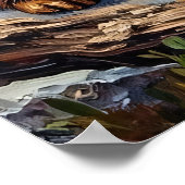 山々の懐疑論者:ビッグフットの見解 ポスター (角)