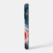 山々の間のリンダの心 iPhoneケース (左側面)