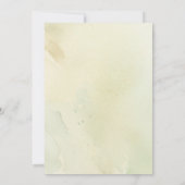 山々は冒険に赤ちゃんシャワーを始める 招待状 (裏面)