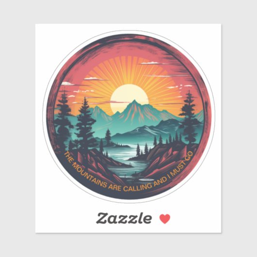 山々は引用文ビニールのシールを呼んでいる シール (シート)