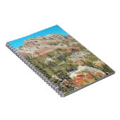 山々は引用文風景風景を呼び出している ノートブック (右側)