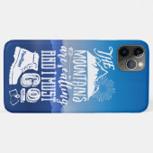 山々は私を呼びタイポグラフィアート Case-Mate iPhoneケース (裏面(横))