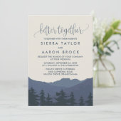 山々へリトリートより良い一緒結婚に 招待状 (スタンド正面)