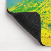 山々をはるかに超えて エアブラシ加工済み マウスパッド (コーナー)