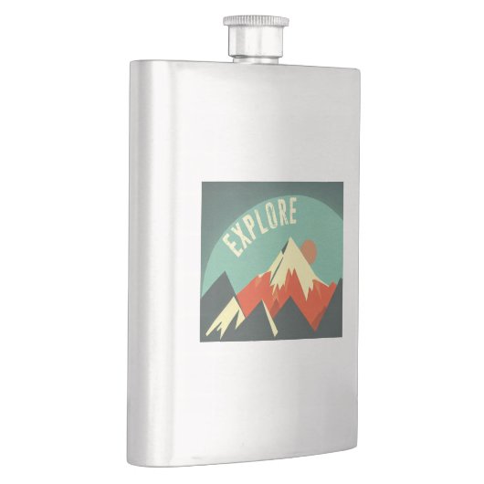 山々を探索 フラスク (右)