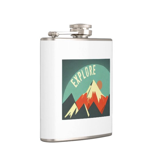 山々を探索 フラスク (右)