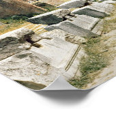 山々を背景にしたフォーラム ポスター (角)