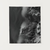 山々を覆う白い雲 タペストリー (正面)