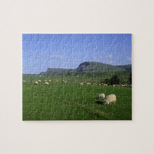 山々、スカイル島、高地 ジグソーパズル (横)