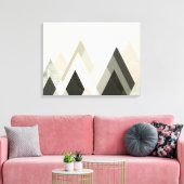 山々III キャンバスプリント (インサイチュ (リビング))