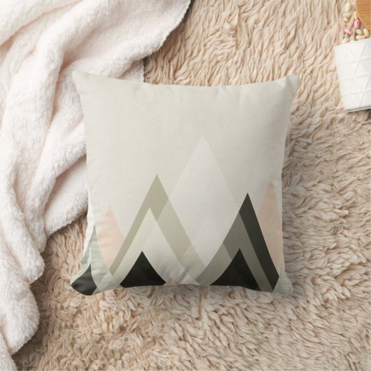 山々III クッション (ブランケット)