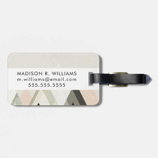 山々III ラゲッジタグ (裏面横)