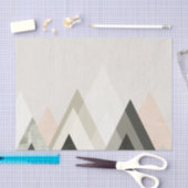 山々III 薄葉紙 (クラフト)