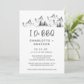 山あいの野生の水牛が贈る BBQ のお誘い 招待状 (スタンド正面)