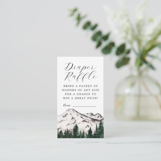 山おむつラッフルエンクロージャカード エンクロージャーカード (スタンド正面)