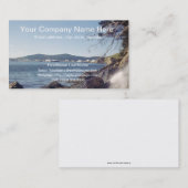 山および滝の専門の名刺 名刺 (正面/裏面)