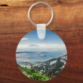 山からの海の眺め キーホルダー (正面)