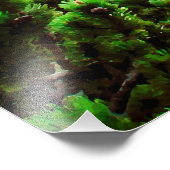 山からの海の眺め フォトプリント            (角)
