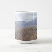 山からの眺め コーヒーマグカップ (中央)
