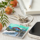 山かわいらしの川 キーホルダー (正面右)