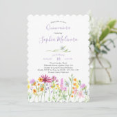 山かわいらし花水フェミニン彩キンセアニェラ 招待状 (スタンド正面)