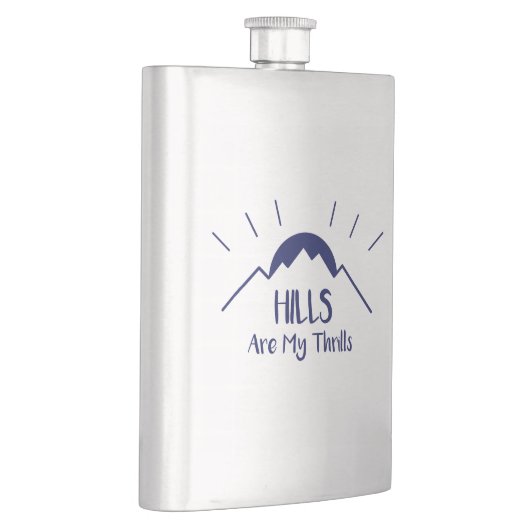 山がゾクゾクする フラスク (右)