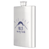 山がゾクゾクする フラスク (左)