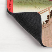 山が付いている日本のな村 マウスパッド (コーナー)