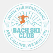 山が呼ぶバチェロレッテ ラウンドシール (正面)