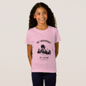 山が呼んでいるよ、行こう！ Tシャツ (正面フル)