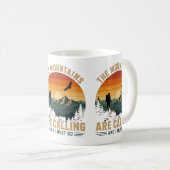 山が呼んでいる コーヒーマグカップ (正面右)