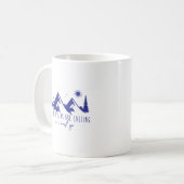 山が呼んでいる コーヒーマグカップ (正面左)