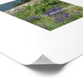 山が呼んでいる 引用 Meadow Wildflowers ポスター (角)