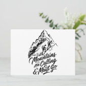 山が呼んでいる、私は行かなければ 招待状 (スタンド正面)