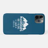 山が呼んでいる、行かねば Case-Mate iPhoneケース (裏面(横))