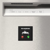 山が呼んでいる 面白い携帯電話の着信音 マグネット (インサイチュ (食洗機))