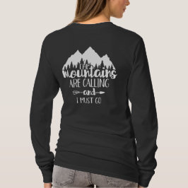 山が呼んでいる Tシャツ