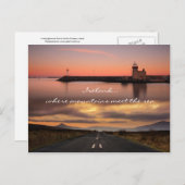 山が海に接する所 ポストカード (正面/裏面)