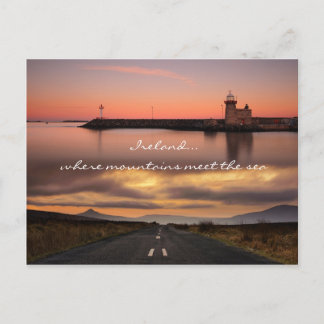 山が海に接する所 ポストカード