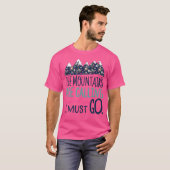 山が盛んだ Tシャツ (正面フル)