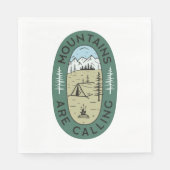 山が鳴っている スタンダードランチョンナプキン (正面)