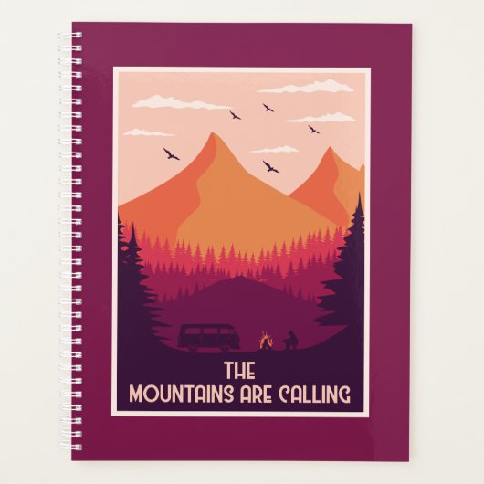 山が鳴っている プランナー手帳 (正面)