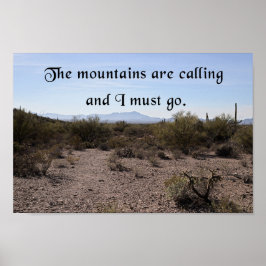 山が鳴っている ポスター