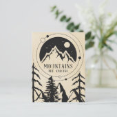 山が鳴っている ポストカード (スタンド正面)