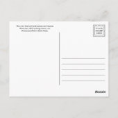 山が鳴っている ポストカード (裏面)