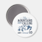 山が鳴っている マグネット (正面/裏面)