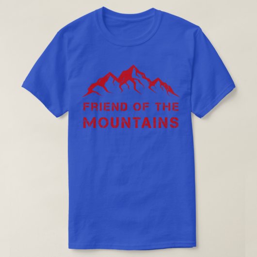 山が鳴っている Tシャツ (デザイン正面)