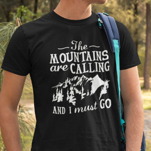 山が鳴っている Tシャツ