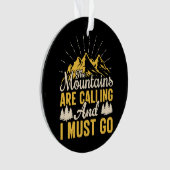 山が鳴って行かなければならぬ オーナメント (正面)